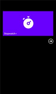 Stopwatch+. Скриншот 1