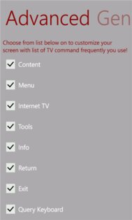 UnofficialSamsungSmartTvRemote 1.6.0.0. Скриншот 3