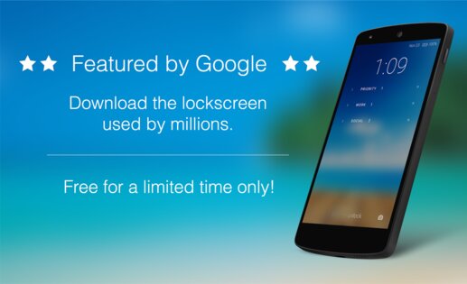 Echo Lockscreen 0.9.108. Скриншот 1