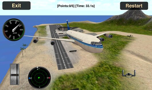 Fly Plane: Flight Simulator 3D 1.43. Скриншот 4