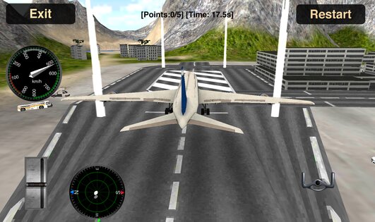 Fly Plane: Flight Simulator 3D 1.43. Скриншот 1