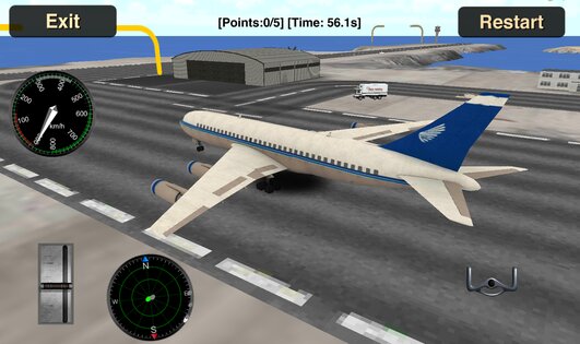 Fly Plane: Flight Simulator 3D 1.43. Скриншот 3