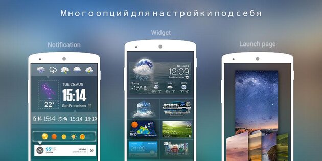 Amber Weather 4.8.0. Скриншот 4