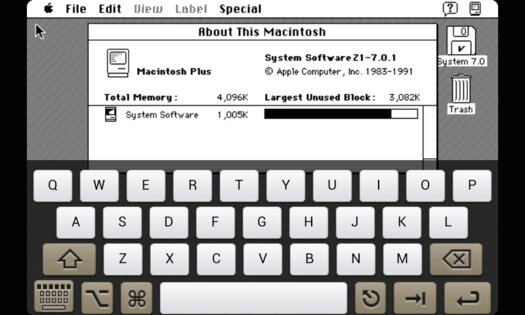 Mini vMac 1.7.2. Скриншот 4