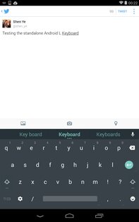 Android L Keyboard 3.1.20009. Скриншот 2