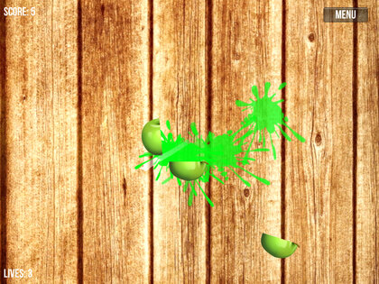 Cut The Apple 1.0. Скриншот 2