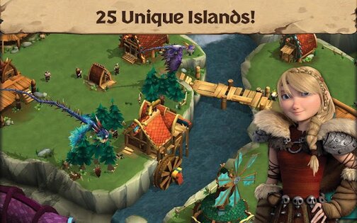 Dragons: Rise of Berk. Скриншот 1