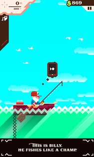Ridiculous Fishing 1.2.2.4. Скриншот 1