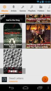 PlayerPro MIUI Light Skin 1.0.1. Скриншот 3