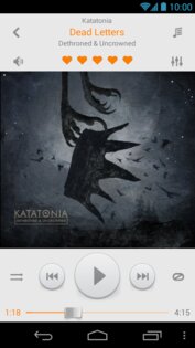 PlayerPro MIUI Light Skin 1.0.1. Скриншот 4