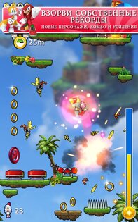 Sonic Jump Fever 1.6.1. Скриншот 10