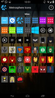 Metrosphere Icon Pack 5.3. Скриншот 4
