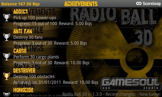 Radio Ball 3D 1.6.2. Скриншот 8