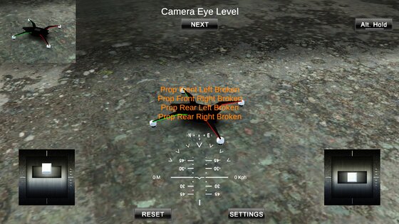 QuadcopterFX Simulator 1.78. Скриншот 3