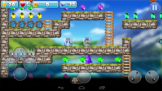 Копай и беги, Енот! 1.11. Скриншот 2