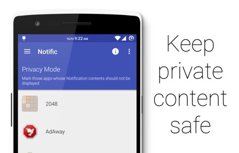 Notific 9.1.1. Скриншот 5