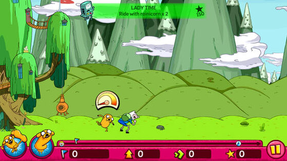 Время приключений: Супер-прыгун Финн. Скриншот 1