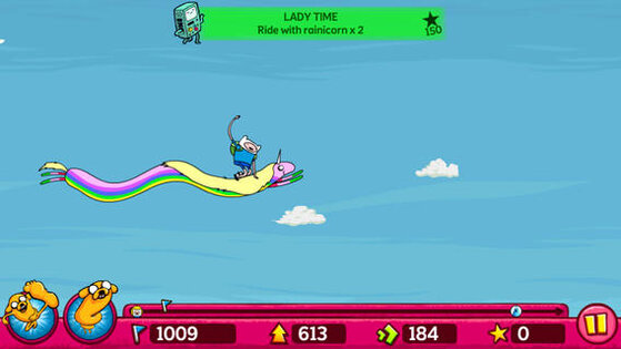 Время приключений: Супер-прыгун Финн. Скриншот 2