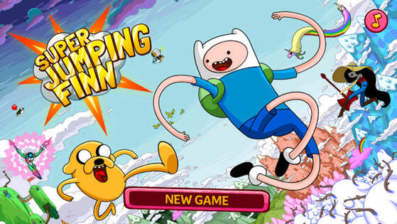 Время приключений: Супер-прыгун Финн. Скриншот 3
