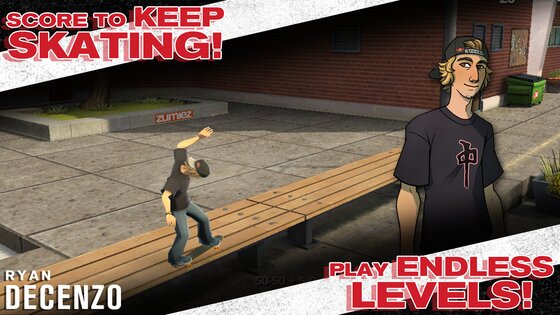 Transworld Endless Skater 1.67. Скриншот 3