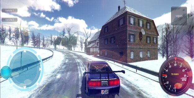 Симулятор вождения 3D 1.0. Скриншот 1