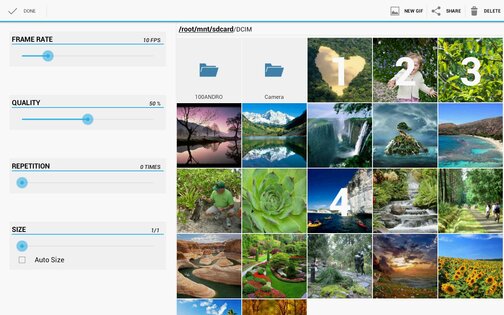 Camera GIF Creator 1.6b. Скриншот 8