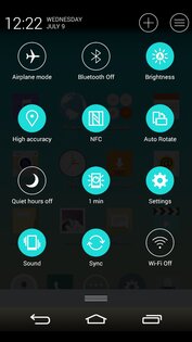 LG G3 theme for CM 11. Скриншот 1