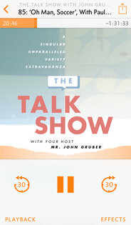 Overcast: Podcast Player 1.0.1. Скриншот 2