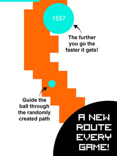 Pixel Paths HD - A random route every game!. Скриншот 1