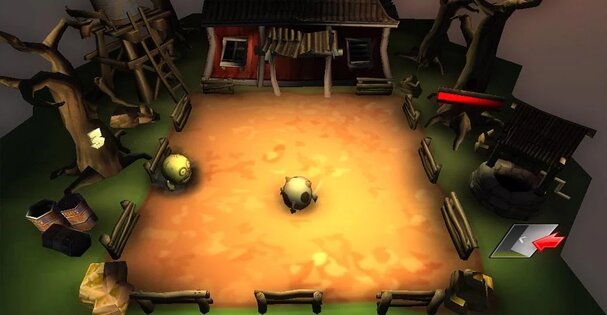 Зомби против коровы 3D 1.0. Скриншот 3