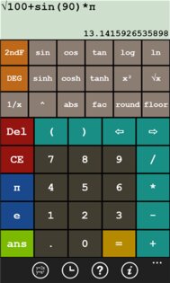Grapher Calculator 1.4. Скриншот 2