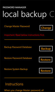 Password Manager 2.7.0.0. Скриншот 2