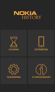 Nokia History. Скриншот 1