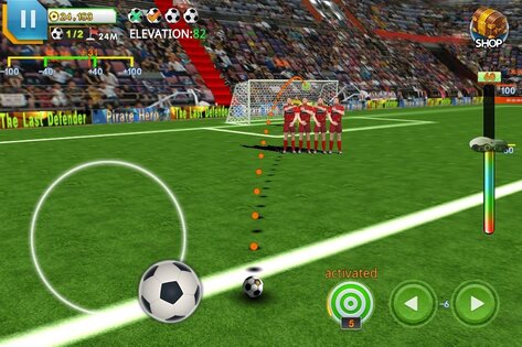 UltimateFreeKick 1.2.6. Скриншот 3