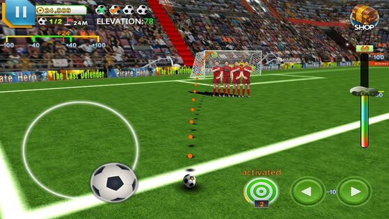 UltimateFreeKick 1.2.6. Скриншот 13