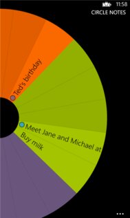 Circle Notes. Скриншот 1