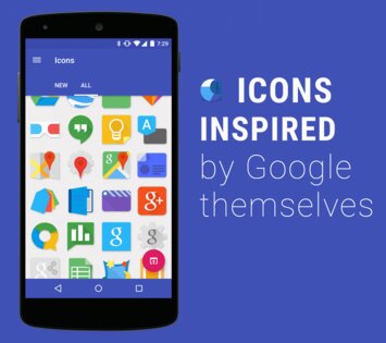 Moonshine – Icon Pack 3.7.5. Скриншот 4