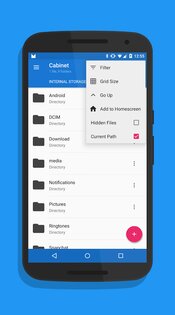 Cabinet File Manager 1.9.8.1. Скриншот 7