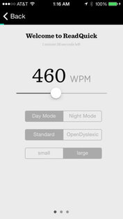 ReadQuick. Скриншот 3