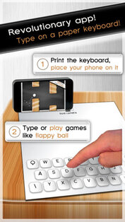 Paper Keyboard. Скриншот 1