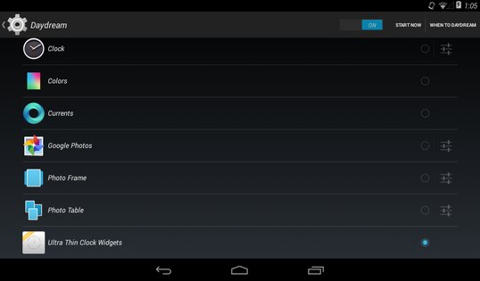 Ultra Thin Clock Widgets 1.1.1. Скриншот 7