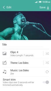 HTC Zoe 4.00. Скриншот 2