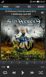 Favtune Music Player Pro 1.2. Скриншот 2