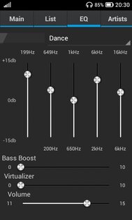 Favtune Music Player Pro 1.2. Скриншот 3