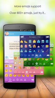 Emoji Keyboard (CrazyCorn) 1.72. Скриншот 4