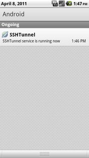 SSHTunnel 1.5.6. Скриншот 5