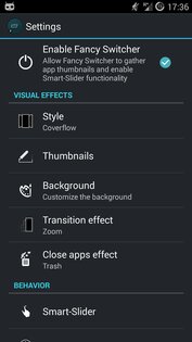 Fancy Switcher 3.1.1. Скриншот 8