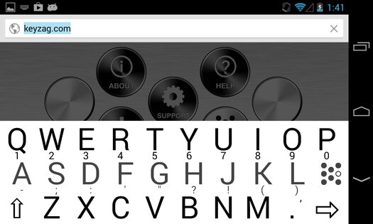 KeyZag Keyboard 1.3.1. Скриншот 6