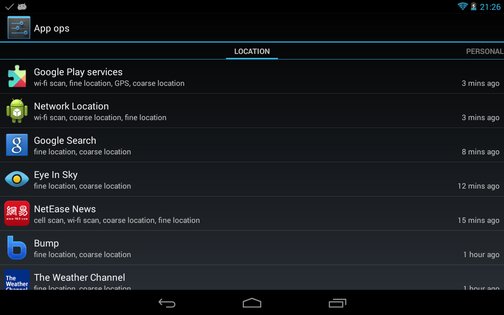 App Ops 1.9.1. Скриншот 7