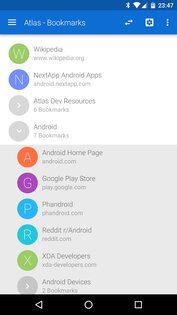 Atlas Web Browser 2.1.0.2. Скриншот 2